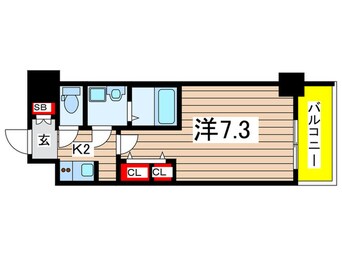 間取図 S-RESIDENCE桜山East