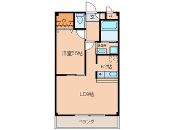 間取図 ソレールヤマグチ