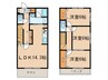 エトワール社口Ｃ 3LDKの間取り