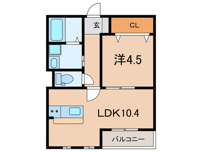 間取り図 DELA松原