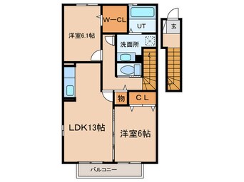 間取図 メゾン　エトワール