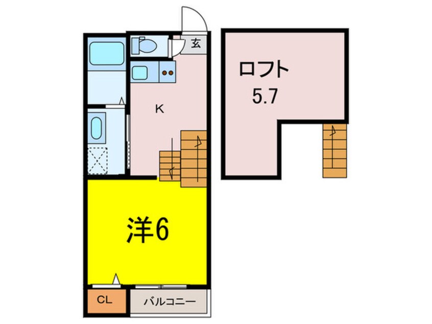 間取図 ブランドール