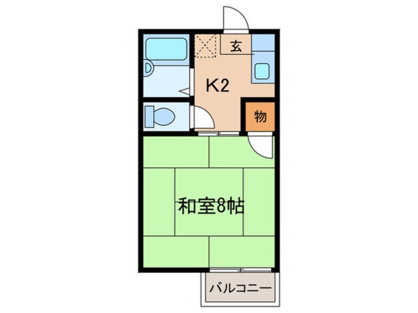 間取図 エレガンスハイツ金子