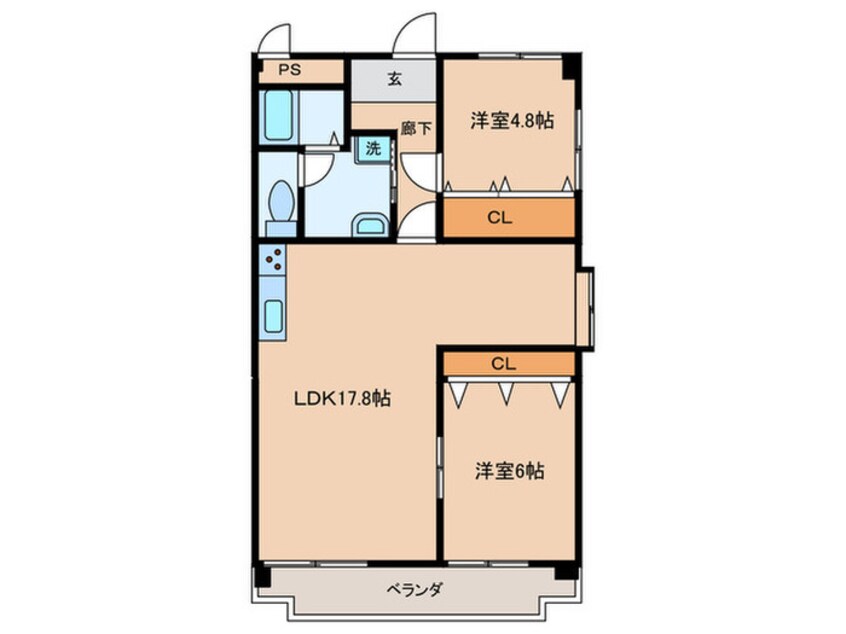 間取図 ロイヤル桐華