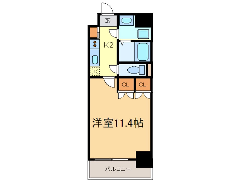 間取図 クピットガ－デン千代田