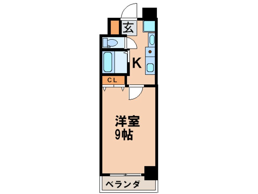 間取図 グレイス新栄