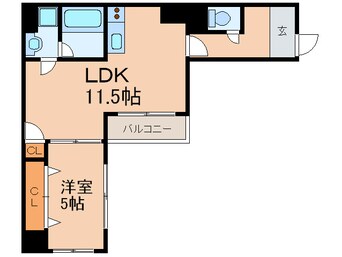 間取図 グレイス新栄