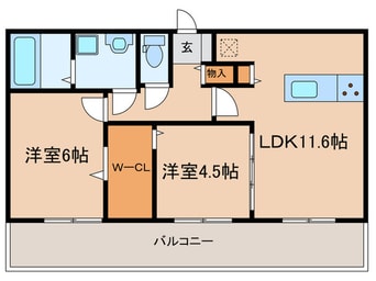 間取図 ラコリーナ花園