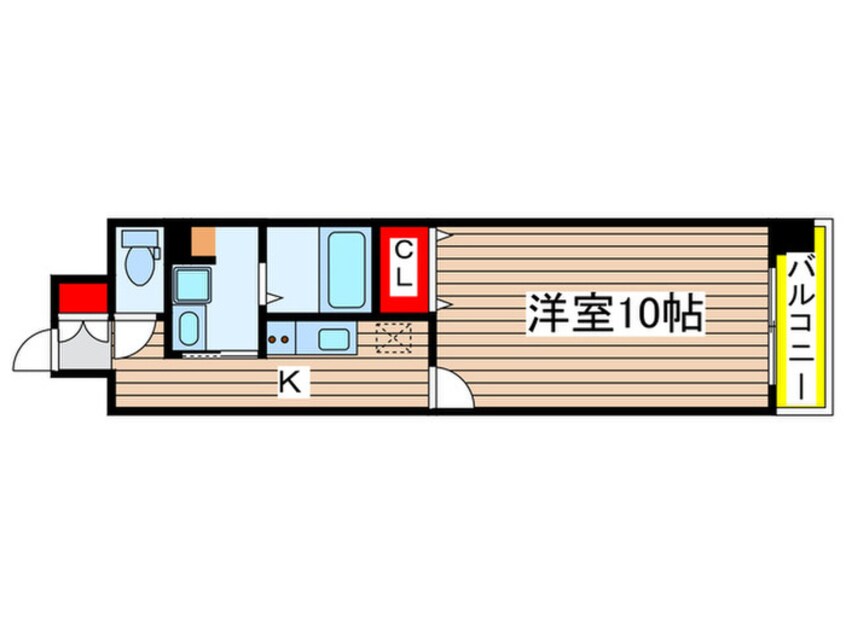 間取図 Ｇｒａｍｅｒｃｙ　Ｓａｋａｅ