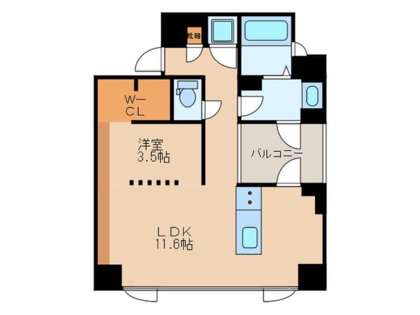 間取図 レジデンスT・L庄内通