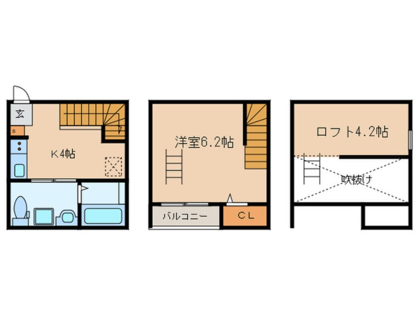 間取図 コンフォート鳴海