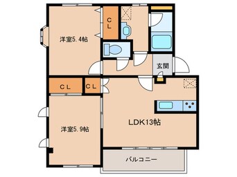 間取図 リーベン・ガナール