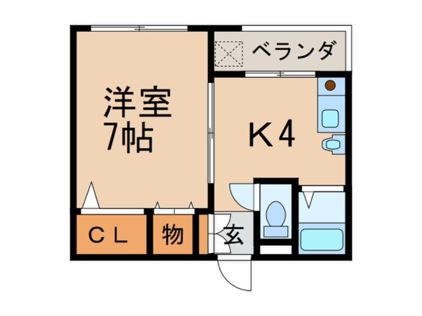 間取図 第一シティハウス藤見