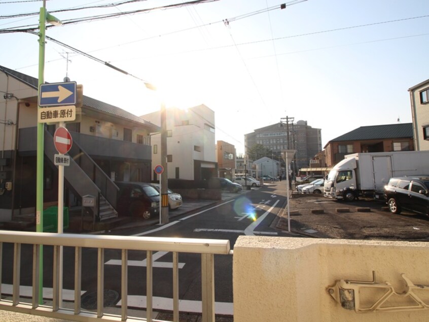 室内からの展望 ラフォ－レ桜山