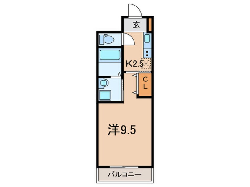 間取図 ラ・プラース古出来