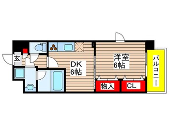 間取図 ベルデアスル