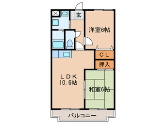 間取図 アイリット名和