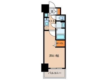 間取図 エスリード今池ルミナス