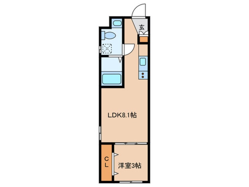 間取図 CELENEST名駅西