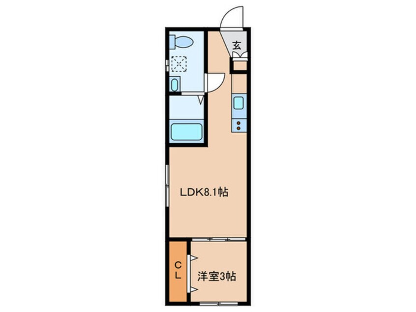 間取図 CELENEST名駅西