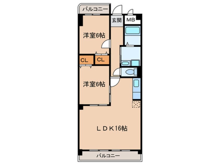 間取図 Ｓ－ＦＯＲＴ春日井