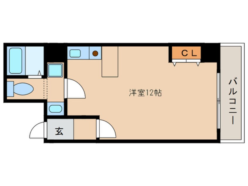間取図 アル　ドゥ　６