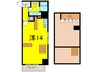 アル　ドゥ　６ 1Kの間取り
