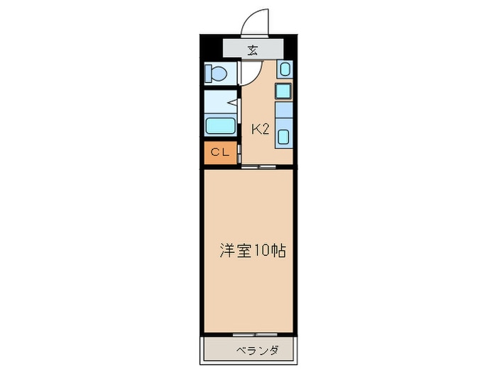 間取り図 クレスト名駅西