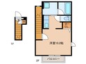 サンライズ　ガーデンⅡの間取図