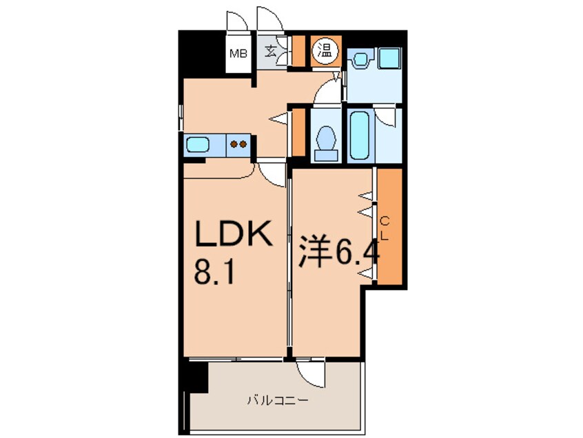 間取図 東桜コ－ト