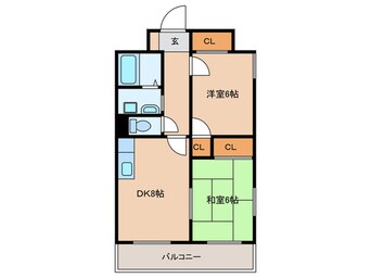 間取図 アヴニール千成