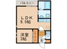 GRANDTIC COPAIN本山 1LDKの間取り