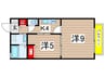 パストラル川名 2Kの間取り