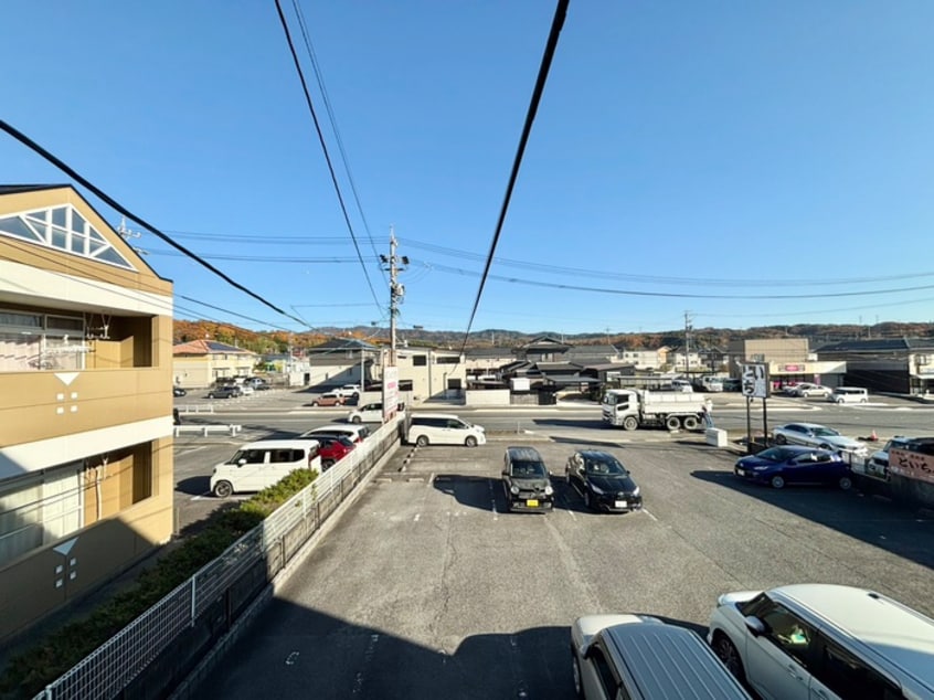 室内からの展望 Art錦