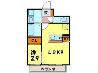 間取図 Ｓｅｒｅｎｏ