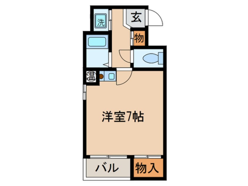 間取図 プロクシィスクエア徳川