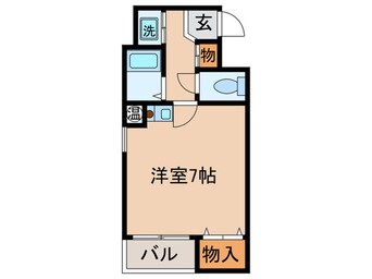 間取図 プロクシィスクエア徳川