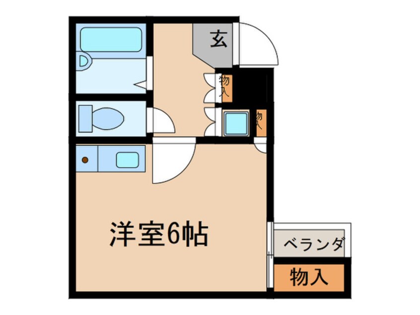 間取図 プロクシ－スクエア徳川