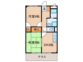 間取図 オウクレスト川添