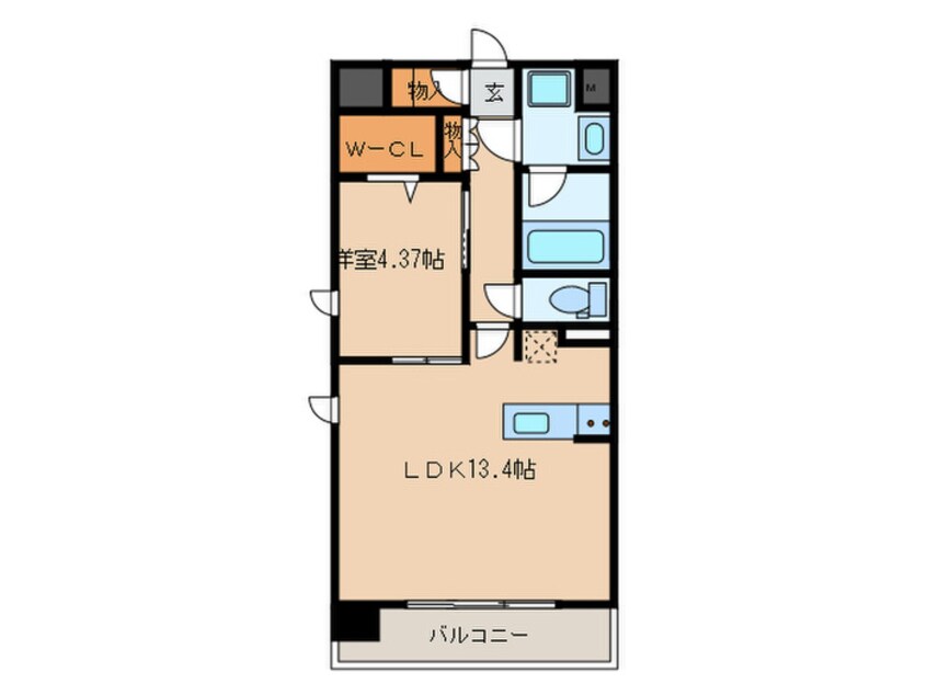 間取図 RESIDENCIA上小田井