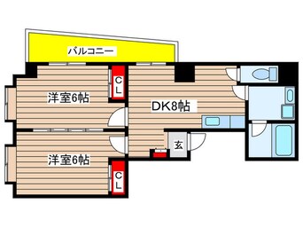 間取図 オーシャンハイツ栄