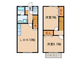 間取図 Ａｐｔ王塚