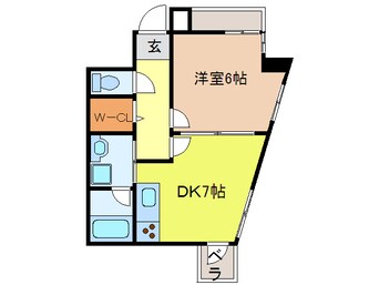 間取図 ハイリスベーネ池下