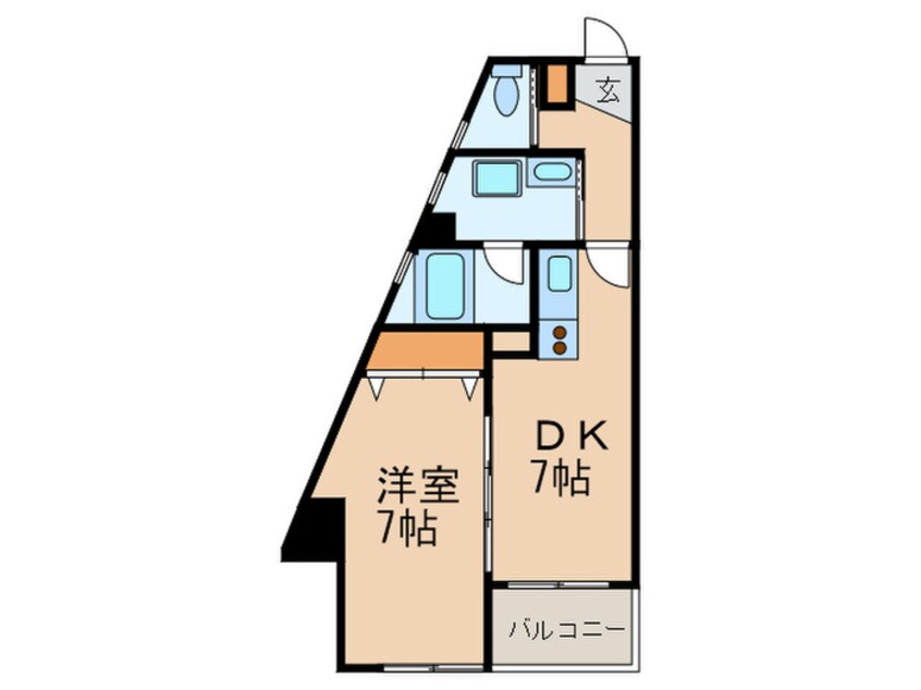 間取図 ハイリスベーネ池下