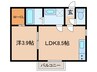 il sereno 1LDKの間取り