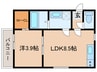 il sereno 1LDKの間取り