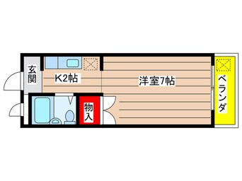 間取図 レインボーハイツ