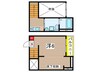 サンエイブリッジⅢ 1Rの間取り