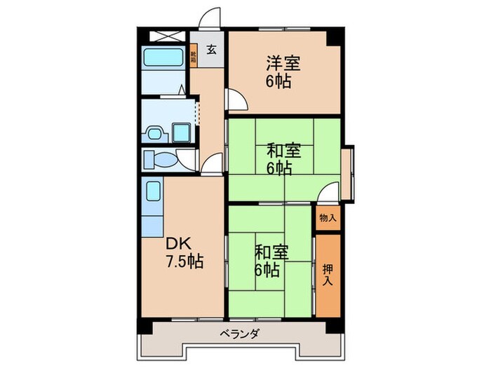 間取り図 ヒライマンション