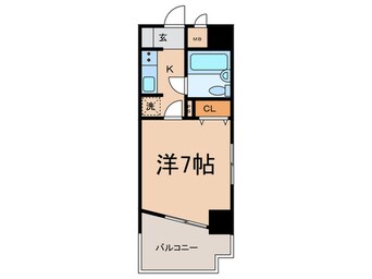 間取図 ﾗｲｵﾝｽﾞﾏﾝｼｮﾝ撞木（1009）